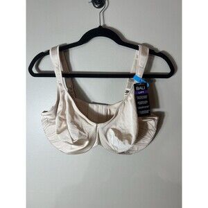 Bali Mint Nude DF3353 Side Lift & Shaping Underwire Bra 40DD NEW